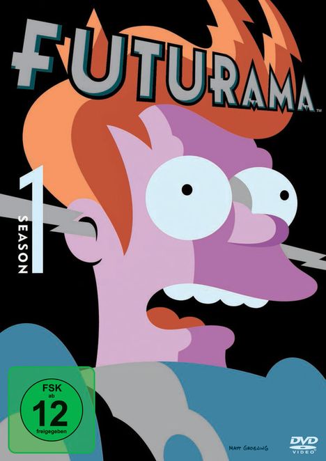 Futurama Season 1, 3 DVDs