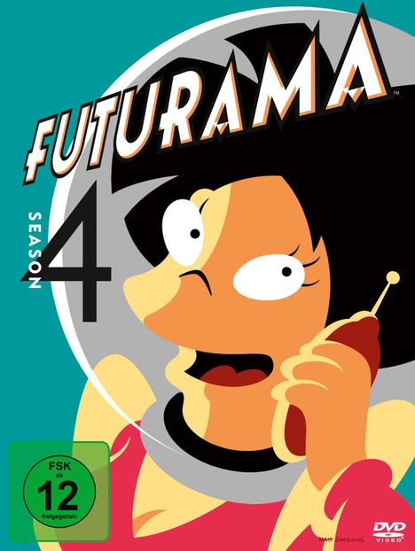 Futurama Season 4, 4 DVDs