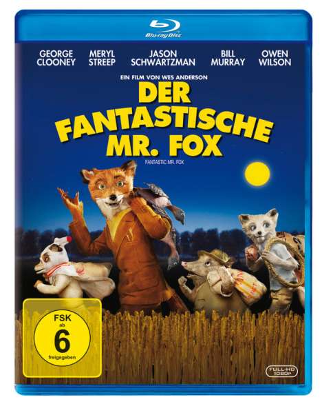 Der fantastische Mr. Fox (Blu-ray), Blu-ray Disc