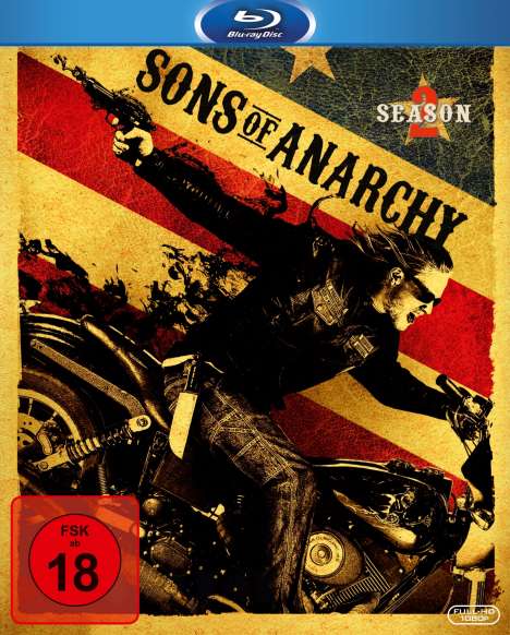 Sons Of Anarchy Season 2 (Blu-ray), 3 Blu-ray Discs