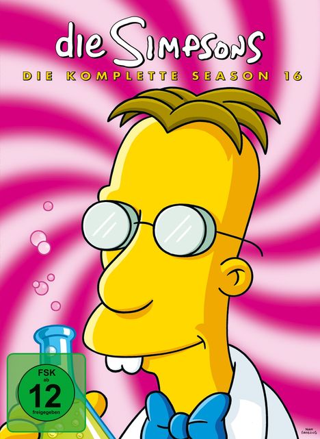 Die Simpsons Staffel 16, 4 DVDs