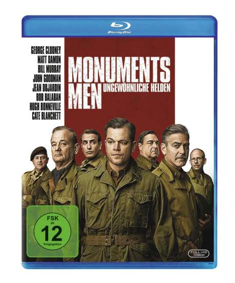 Monuments Men (Blu-ray), Blu-ray Disc