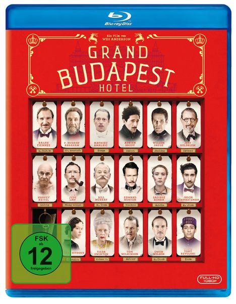 Grand Budapest Hotel (Blu-ray), Blu-ray Disc