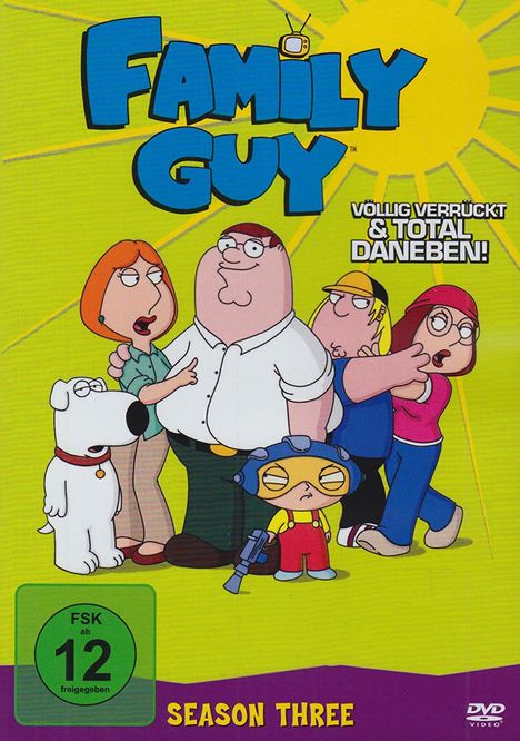 Family Guy Staffel 3, 3 DVDs