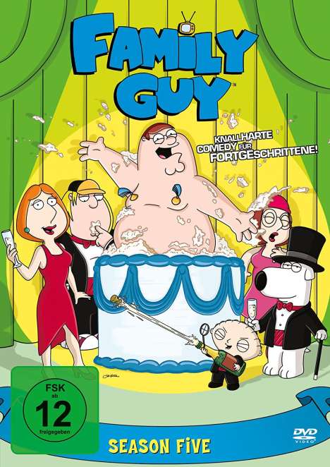 Family Guy Staffel 5, 3 DVDs