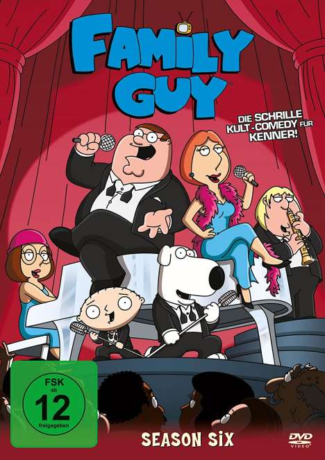 Family Guy Staffel 6, 3 DVDs