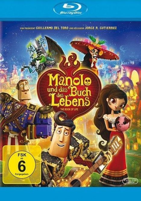 Manolo und das Buch des Lebens (Blu-ray), Blu-ray Disc