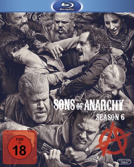 Sons of Anarchy Season 6 (Blu-ray), 3 Blu-ray Discs