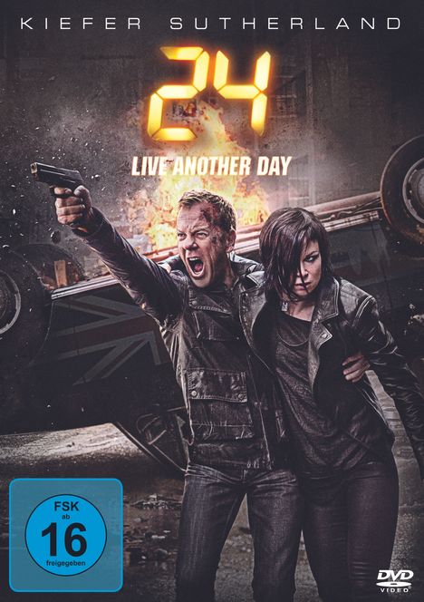 24 Staffel 9: Live Another Day, 4 DVDs