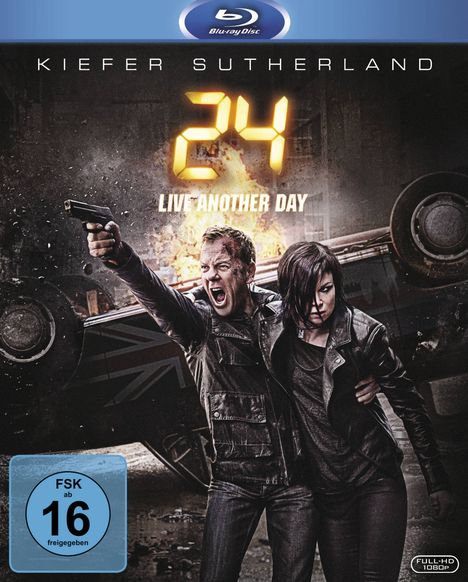 24 Season 9: Live Another Day (Blu-ray), 3 Blu-ray Discs