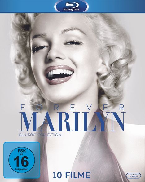 Forever Marilyn (Blu-ray), 8 Blu-ray Discs