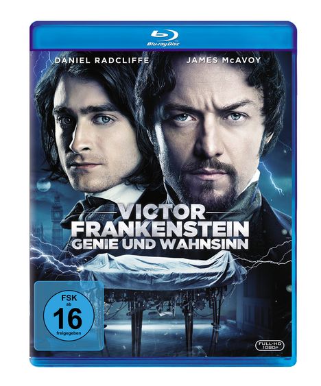 Victor Frankenstein (Blu-ray), Blu-ray Disc