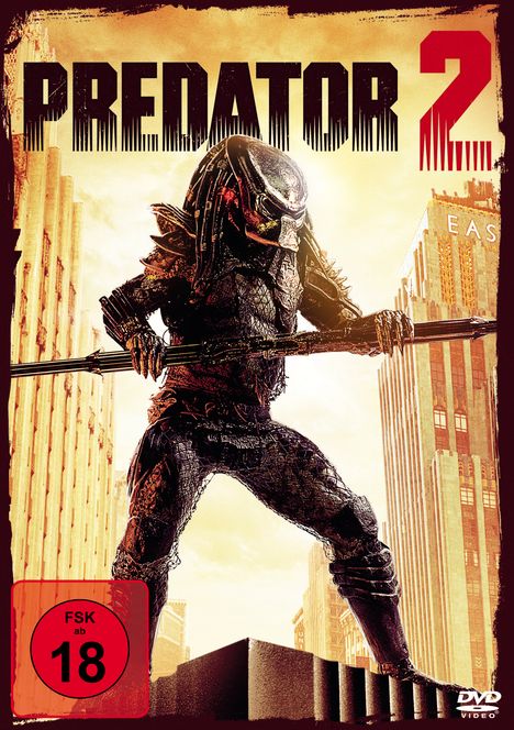 Predator 2 (Uncut), DVD