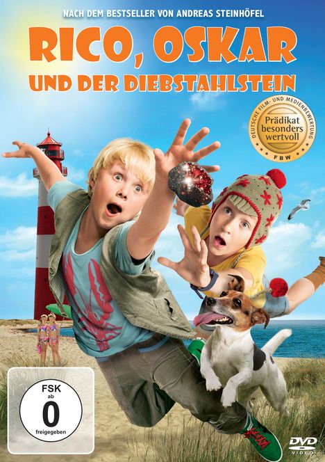 Rico, Oskar und der Diebstahlstein, DVD