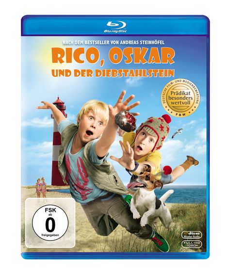 Rico, Oskar und der Diebstahlstein (Blu-ray), Blu-ray Disc