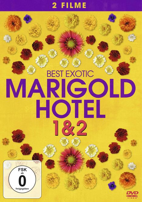 Best Exotic Marigold Hotel 1 &amp; 2, 2 DVDs