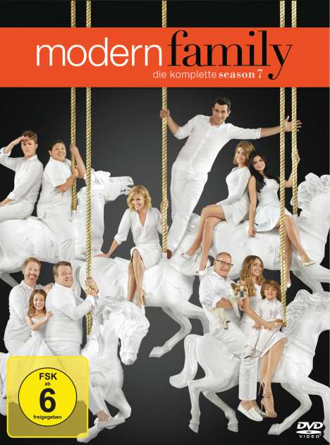 Modern Family Staffel 7, 3 DVDs