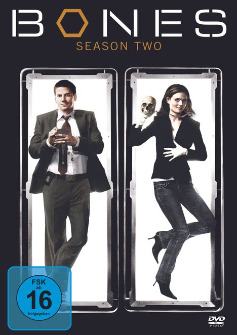 Bones - Die Knochenjägerin Staffel 2, 6 DVDs