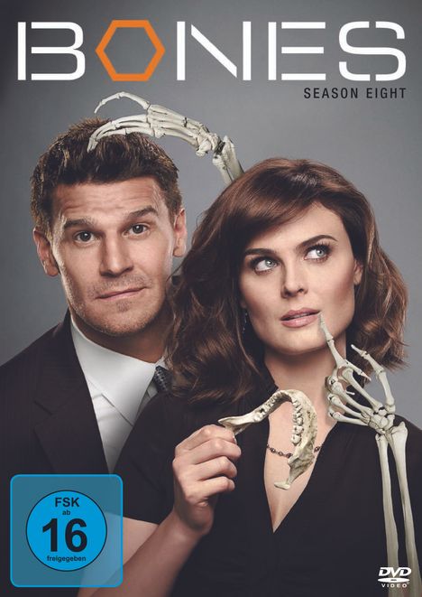 Bones - Die Knochenjägerin Staffel 8, 6 DVDs