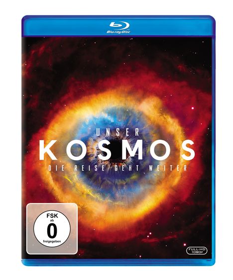 Unser Kosmos - Die Reise geht weiter (Blu-ray), 4 Blu-ray Discs