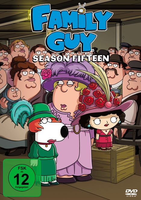 Family Guy Staffel 15, 3 DVDs
