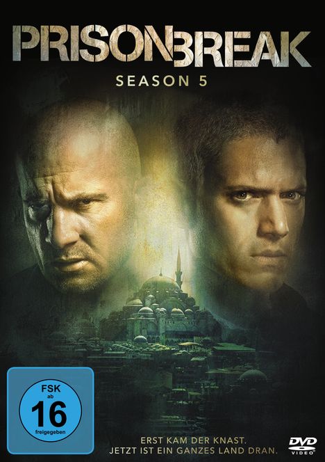 Prison Break Staffel 5, 3 DVDs