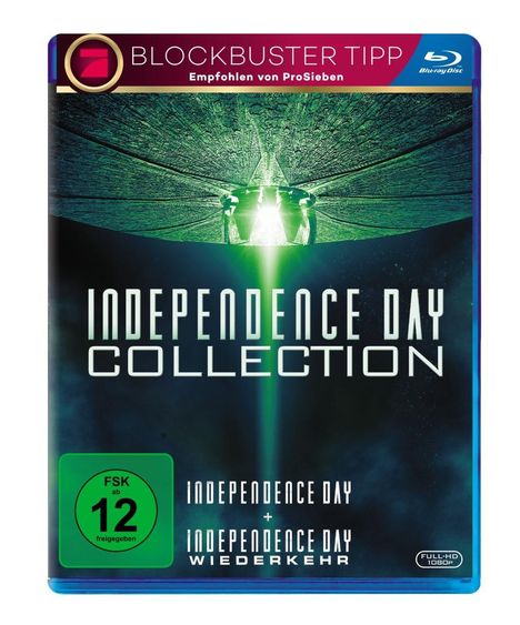Independence Day 1 &amp; 2 (Blu-ray), 2 Blu-ray Discs