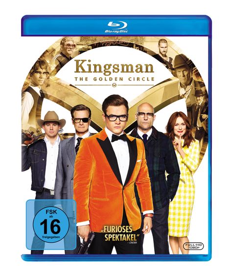 Kingsman 2 - The Golden Circle (Blu-ray), Blu-ray Disc