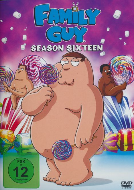 Family Guy Staffel 16, 3 DVDs