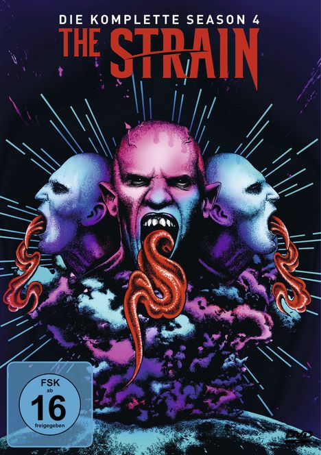 The Strain Staffel 4, 4 DVDs