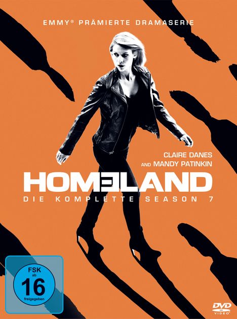 Homeland Staffel 7, 4 DVDs