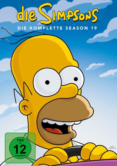 Die Simpsons Staffel 19, 4 DVDs