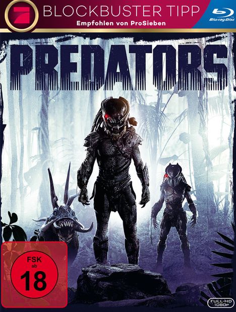 Predators (Blu-ray), Blu-ray Disc