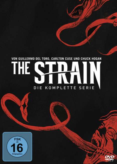 The Strain (Komplette Serie), 14 DVDs