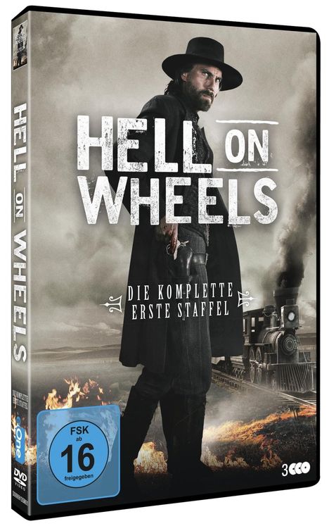 Hell on Wheels Season 1, 3 DVDs