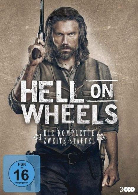 Hell on Wheels Season 2, 3 DVDs