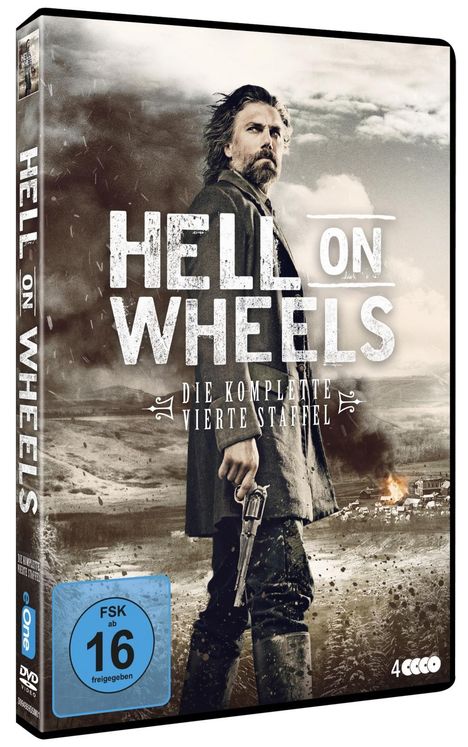Hell on Wheels Season 4, 3 DVDs