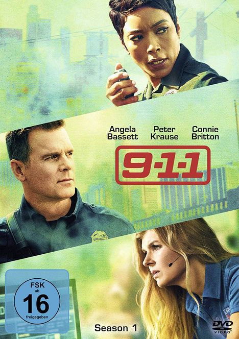 9-1-1 Staffel 1, 3 DVDs