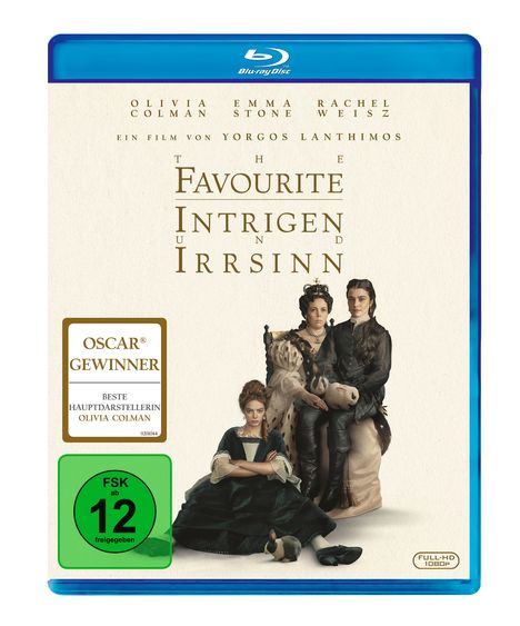 The Favourite (Blu-ray), Blu-ray Disc