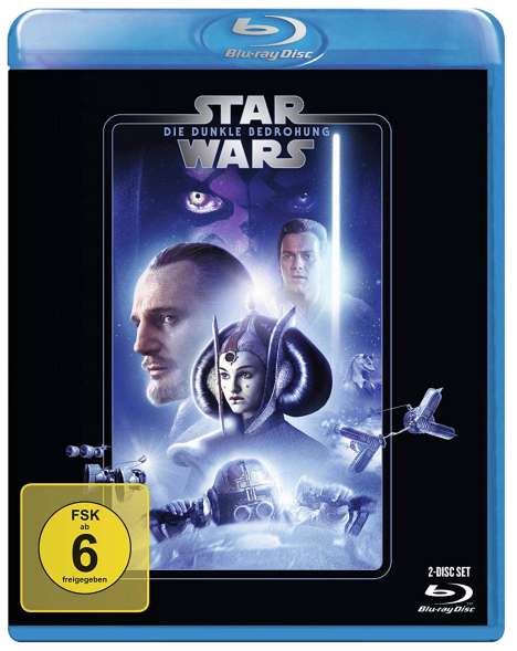 Star Wars Episode 1: Die dunkle Bedrohung (Blu-ray), 2 Blu-ray Discs