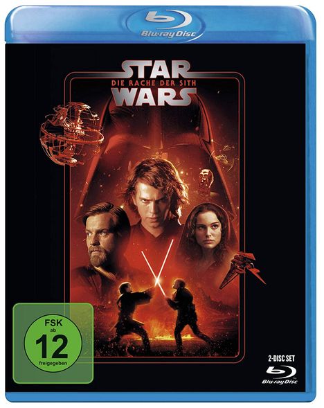 Star Wars Episode 3: Die Rache der Sith (Blu-ray), 2 Blu-ray Discs