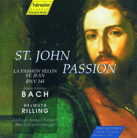 Johann Sebastian Bach (1685-1750): Johannes-Passion BWV 245, 3 CDs