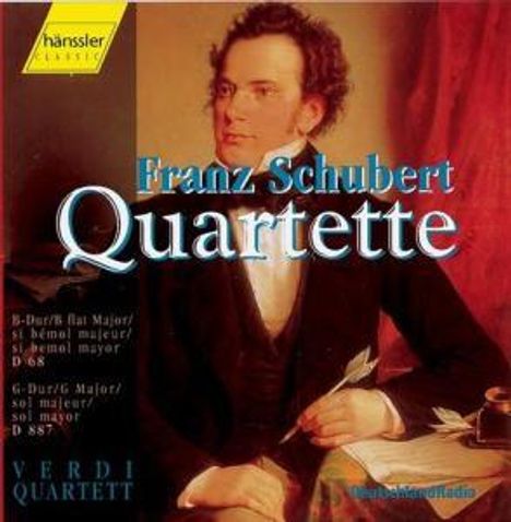 Franz Schubert (1797-1828): Streichquartette Nr.5 &amp; 15, CD