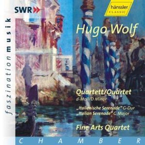 Hugo Wolf (1860-1903): Streichquartett d-moll ”Entbehren sollst du, sollst entbehren”, CD