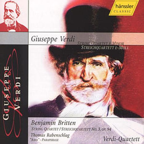 Verdi Quartett - Hommage an Verdi, CD
