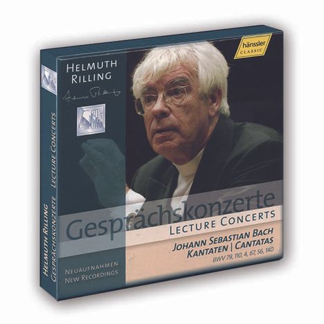 Helmuth Rilling - Gesprächskonzerte zu Bach-Kantaten, 4 CDs