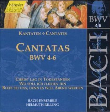 Johann Sebastian Bach (1685-1750): Die vollständige Bach-Edition Vol.2 (Kantaten BWV 4-6), CD