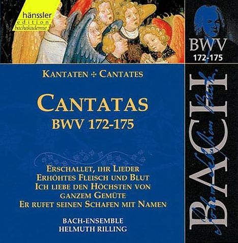 Johann Sebastian Bach (1685-1750): Die vollständige Bach-Edition Vol.52 (Kantaten BWV 172-175), CD