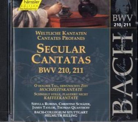 Johann Sebastian Bach (1685-1750): Die vollständige Bach-Edition Vol.66 (Kantaten BWV 210 &amp; 211), CD