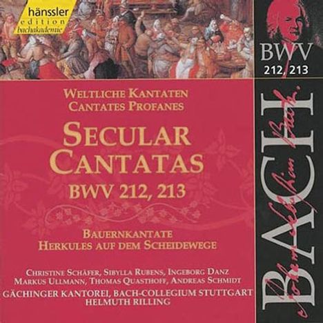Johann Sebastian Bach (1685-1750): Die vollständige Bach-Edition Vol.67 (Kantaten BWV 212 &amp; 213), CD